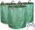 Gardzen 3-Pack 72 Gallons Garden Bag – Reuseable Heavy Duty Gardening Bags, Lawn Pool Garden Leaf Waste Bag